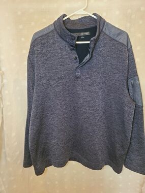 Greg Norman fleece-lined pullover sweater